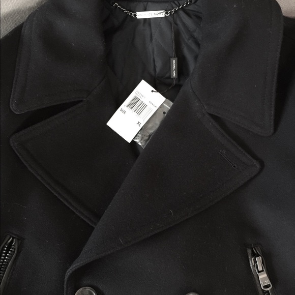 MICHAEL KORS DESIGNER PEA COAT Extra Large - Picture 4 of 11